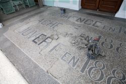 Mosaique, restauration