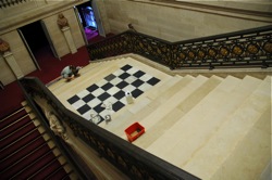 petites finitions r&eacute;novations escalier d'honneur, Paris