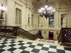 escalier d'honneur, Com&eacute;die Fran&ccedil;aise, Paris